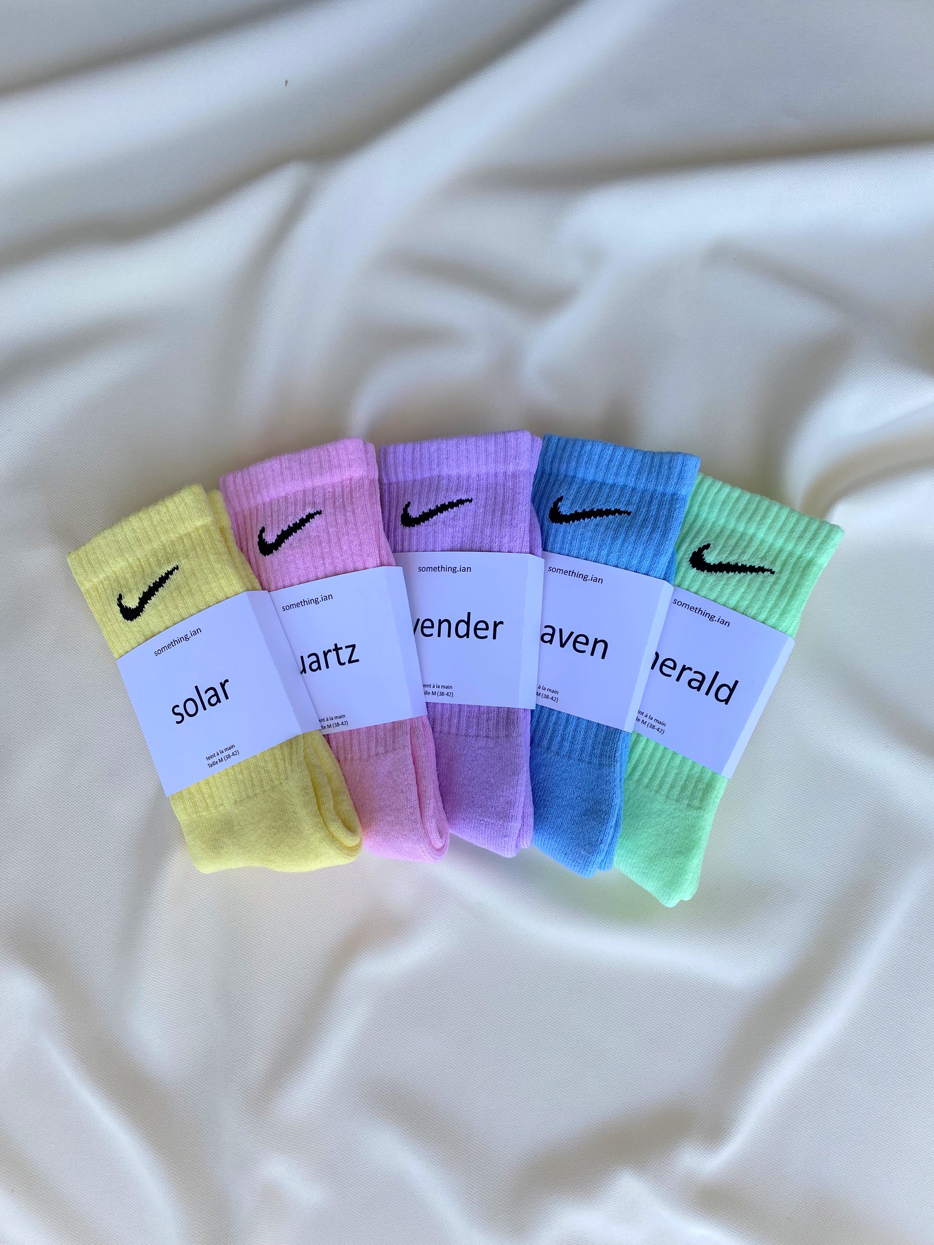 Chaussettes discount nike colorees